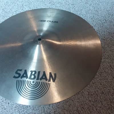 VINTAGE SABIAN 18" THIN CRASH EARLY 80S BEAUTIFUL ORIGINAL INK STAMPS Sounds Great ! 1325 G image 16