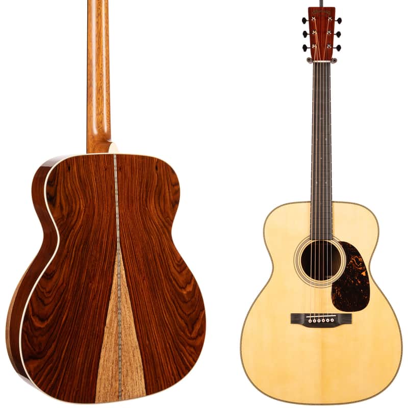 Martin Custom Shop M/0000 Cocobolo/Italian Alpine Spruce (501) image 1
