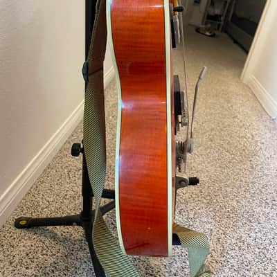 Epiphone Emperor Swingster Orange with Bigbsy image 6