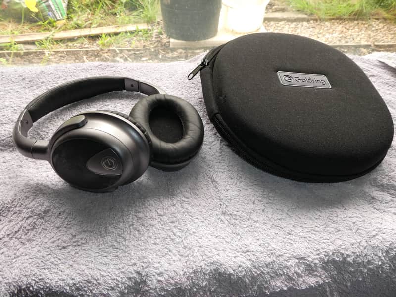 Silver Goldring NS-1000 Noise Cancelling Headphones, Good condition image 1
