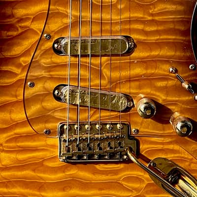 Fender "SCHULTZ-0-CASTER" Master Built Prototype 1992 the famous Strat gifted to Bill Schultz @ NAMM image 9