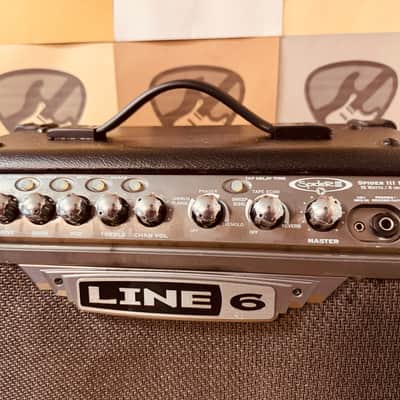 Line 6 Spider III 15 15-Watt 1x8" Digital Modeling Guitar Practice Amp 2006 - 2009 - Black image 4