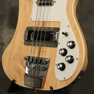 1973 Rickenbacker 4001 Bass Mapleglo w/original Toaster pickup FLAME MAPLE NECK! image 6