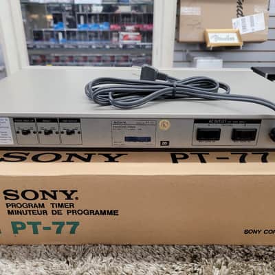 Sony PT-77 Program Timer Silver | Reverb