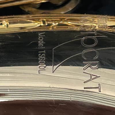 Selmer TS600L Student-Level Tenor Saxophone 2010s - Clear Lacquer Brass image 2