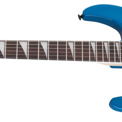 Jackson JS Series Dinky Arch Top JS32 DKA LH Amaranth FB Bright Blue image 3