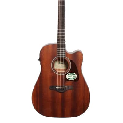 Ibanez Artwood AW54 Ac El Guitar Open Pore Natural image 2