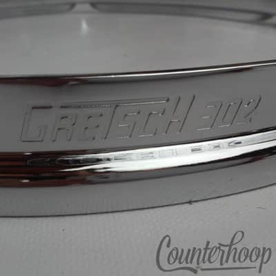 Gretsch 12"302 5-Lug Rim/Hoop 3mm Thick Double-Flange Chrome Plating Stick-Chopp image 2