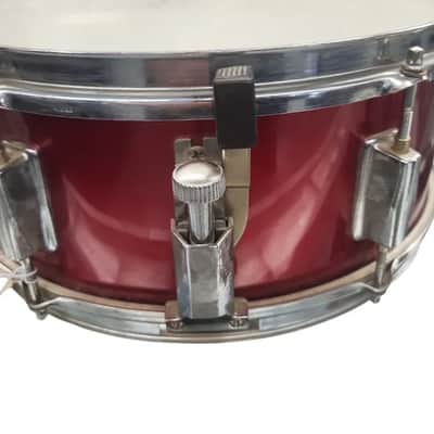 Powersonic 14x5.5 Snare Drum, Metallic Red image 3