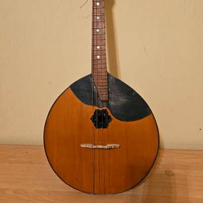 Domra Prima USSR Soviet Folk Musical Instrument Domra Prima Folk Musical Instrument 4 strings Russian Moscow factory Vintage Vintage image 1
