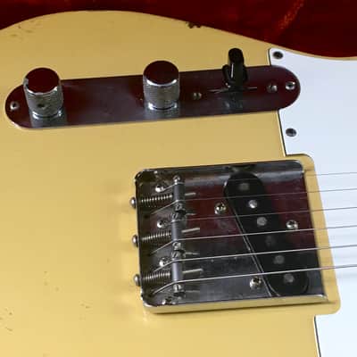 LEFTY! Vintage 1968 Fender Telecaster Guitar Maple Cap Neck Blonde Nitro Light Swamp Ash Solid Body 7 lb HSC Rare image 12