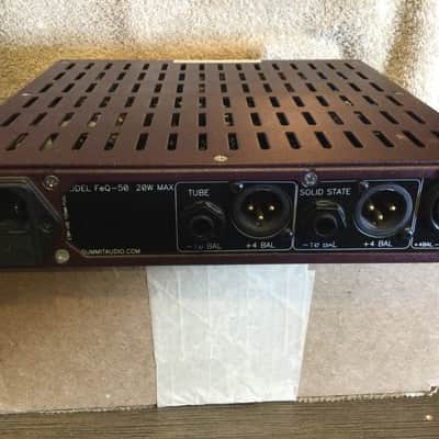 Summit Audio FEQ-50 Passive Parametric EQ Silver and Brown: Top Included image 3