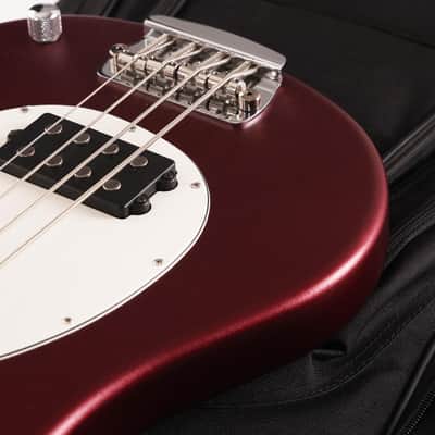 Music Man Sub Sterling Bass Textured Red 2004 image 9