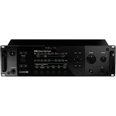 Line 6  Helix Rack Guitar Effects Processor 2024 - BLACK image 4