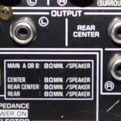 Yamaha RX-V630 receiver with remote image 7