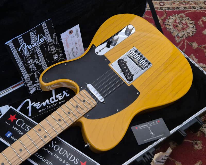 Fender American Deluxe Telecaster 2010 - Butterscotch ☆VIDEO☆