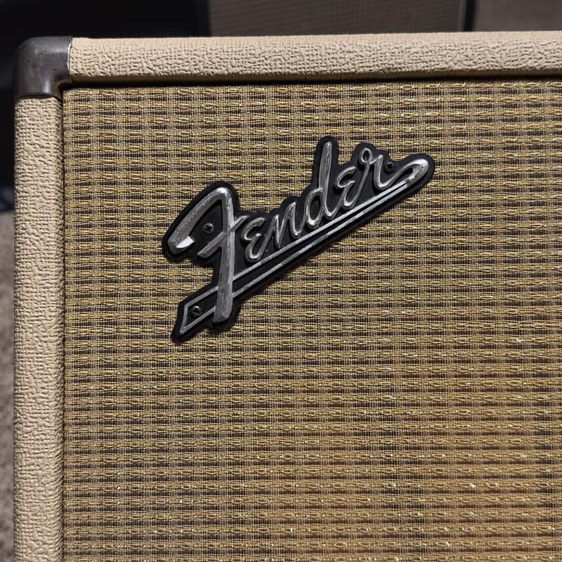 Fender Band~Master cab only 1964-1966 Blonde re-cover image 1