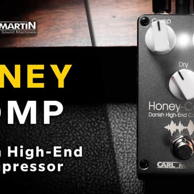 Carl Martin Honey Comp Compressor Pedal, Studio sheen for your tone, preserves your dynamics! image 5