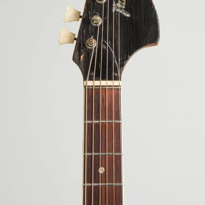 Framus  5/168-52 Strato Deluxe Solid Body Electric Guitar (1965), ser. #33296-65H, black gig bag case. image 5