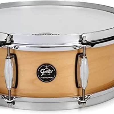 Gretsch Renown Series Snare Drum-6.5 Inches X 14 Inches Gloss Natural (RN2-6514S-GN) image 2