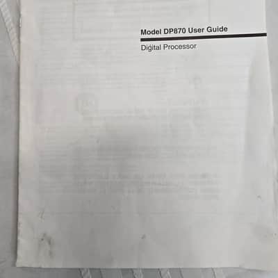 Marantz SR-96U Receiver (Original Box) & DP-870 Digital Processor 1997-2000 - Black image 12