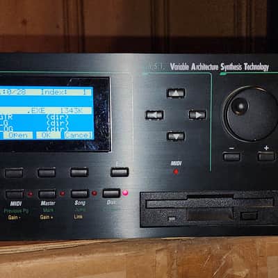Kurzweil K2500R Rackmount Digital Sound Module 1990s - Black