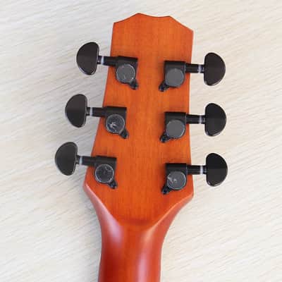 40 Inch Acoustic Electric Guitar, Spruce Top Body, Mahogany Neck, 20 Frets Fingerboard image 7