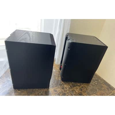 Paradigm Atom V.4 Black Bookshelf Speakers Pair. New Woofer Surrounds. Tested! Paradigm Atom V.4 Black Bookshelf Speakers Pair. New Woofer Surrounds. Tested! image 2