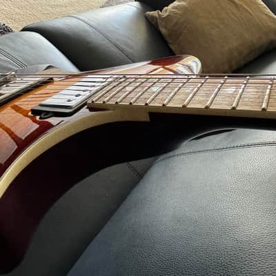 Ernie Ball Music Man Armada HH 2013 - Flame Sunburst image 3