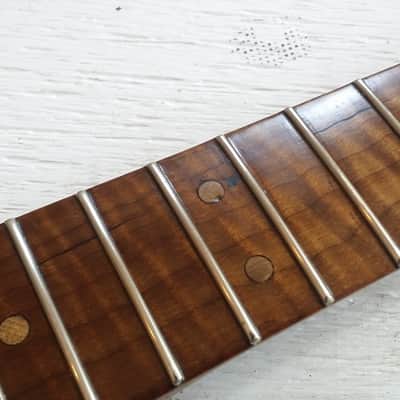 Coaltone Roasted 1 Piece Maple guitar Neck image 10