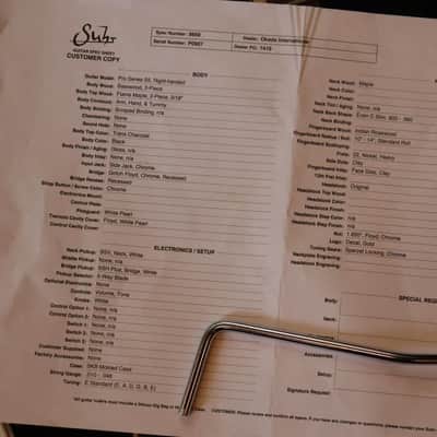 Suhr Pro Series S5 Trans Black image 9