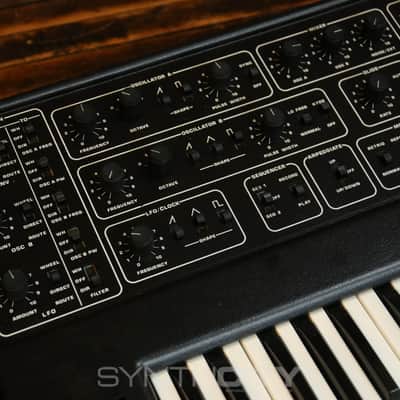 Sequential Pro-One 37-Key Monophonic Synthesizer 1981 - 1984 - Black image 3