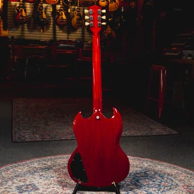2022 Gibson SG Standard '61 Maestro Vibrola Electric Guitar, Vintage Cherry w/OHSC - Used image 4