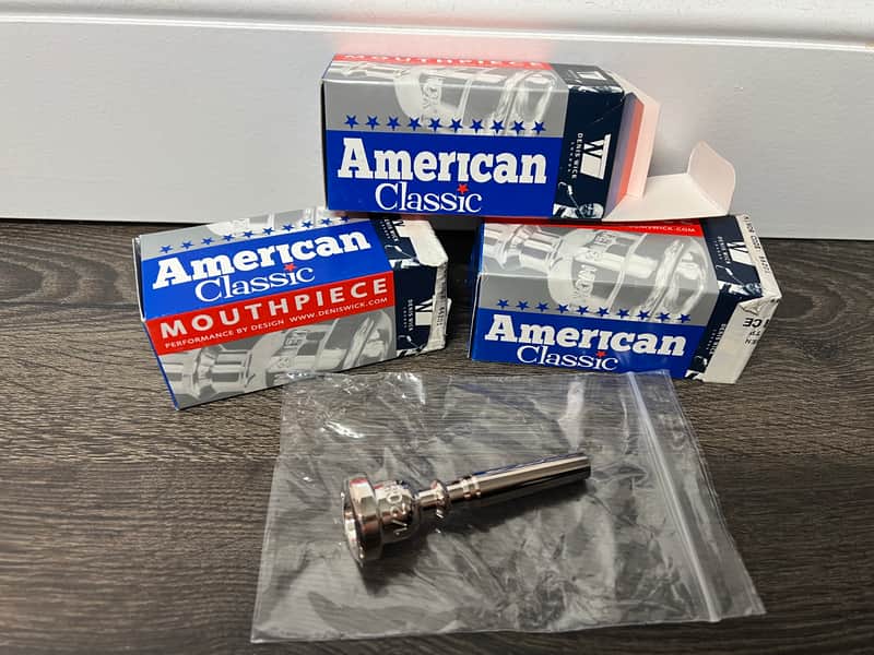 Denis Wick DW5182A-15CH American Classic Trumpet Mouthpiece - 1.5CH Cup 2010s - Silver-Plated image 1