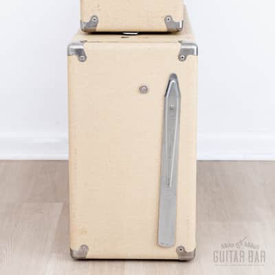1963 Fender Bandmaster Vintage Pre-CBS Tube Amp Blonde w/ 2x12 Cab, Oxford 12L6 image 6