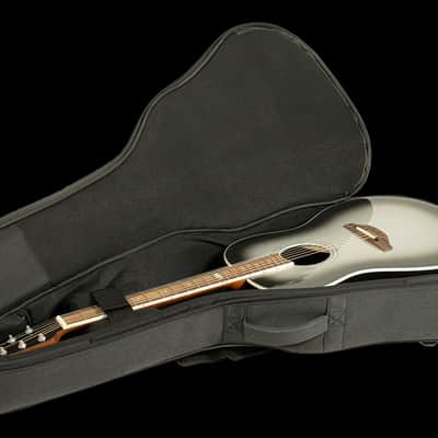 Ovation 1516 Ultra Series Mid-Depth Acoustic-Electric Guitar Silver Shadow image 10