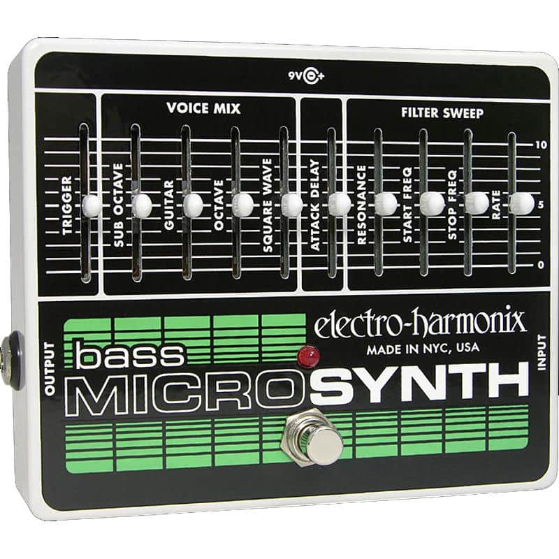 Electro-Harmonix Bass Microsynth Analog/Synthesizer Pedal image 1