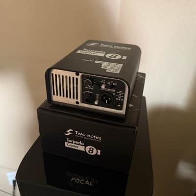 Two Notes Torpedo Captor (8-ohm) Reactive Loadbox DI and Attenuator image 2