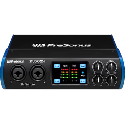 PreSonus Studio 26c Audio Interface (USB-C - 2 x 4 - 192 kHz) image 7