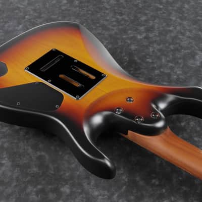 Ibanez AZ Prestige 6 String Electric Guitar w/Case - Tri Fade Burst Flat (AZ2402LTFF) image 8