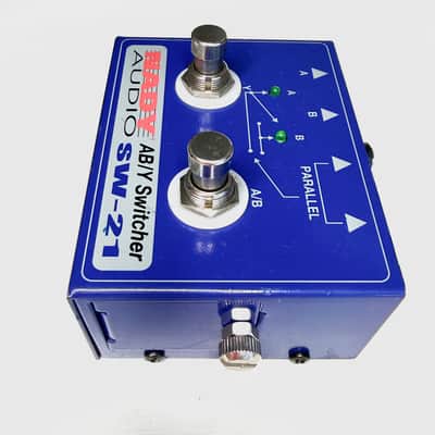 Nady SW-21 AB/Y Switcher with 9V Adapter Mod image 5