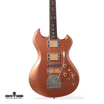 Ronin Guitars Stormcrow, 2019, Suntan Copper w/ Kill Switch & behind the bridge Single Foil. *Optional Black Pickguard Included* image 1