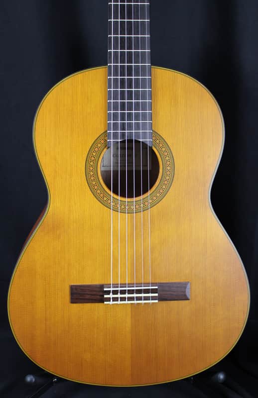Yamaha CG122MCH Nylon Acoustic Classical Guitar Natural image 1
