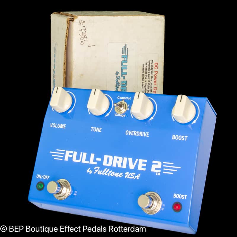 2000s Fulltone Full Drive 2 (Non-MOSFET) Blue