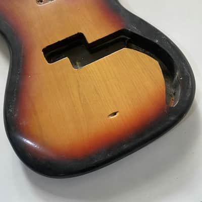 Alder Veneer Top 4 String Precision Bass Style Basswood Body image 8