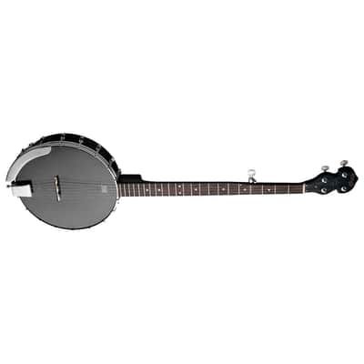 Stagg BJW-OPEN 5 Mahogany Body w/Coordinator Rod Nato Neck Open Back 5-String Banjo image 2