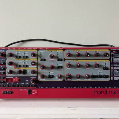 Nord Rack 2 16-Voice Rackmount Virtual Analog Synthesizer - Red