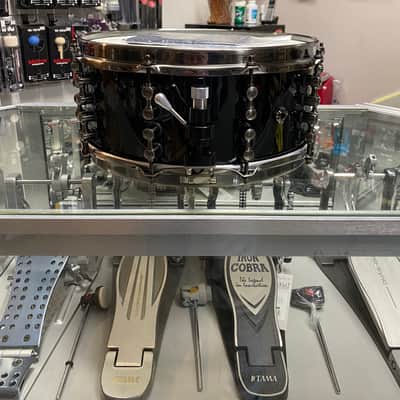 Mapex Black Panther Design Lab Maximus Piano Black 6x14 Snare Drum image 3