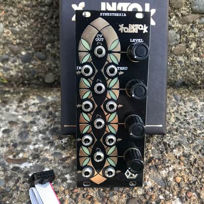 Folktek Synesthesia Eurorack Quad Envelope Generator Module (Gold) image 3