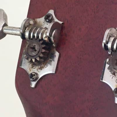 6 Vintage Reissue Aged Nickel Grover Sta-Tite 3x3 Tuners Acoustic Relic Martin image 4